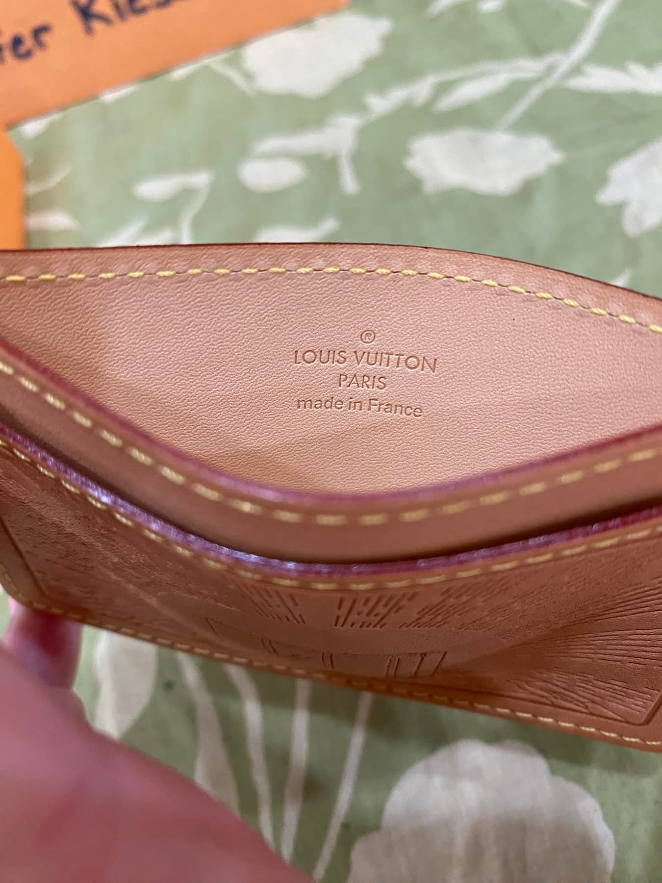 Vachetta Porte Cartes Voyage Credit Card Case