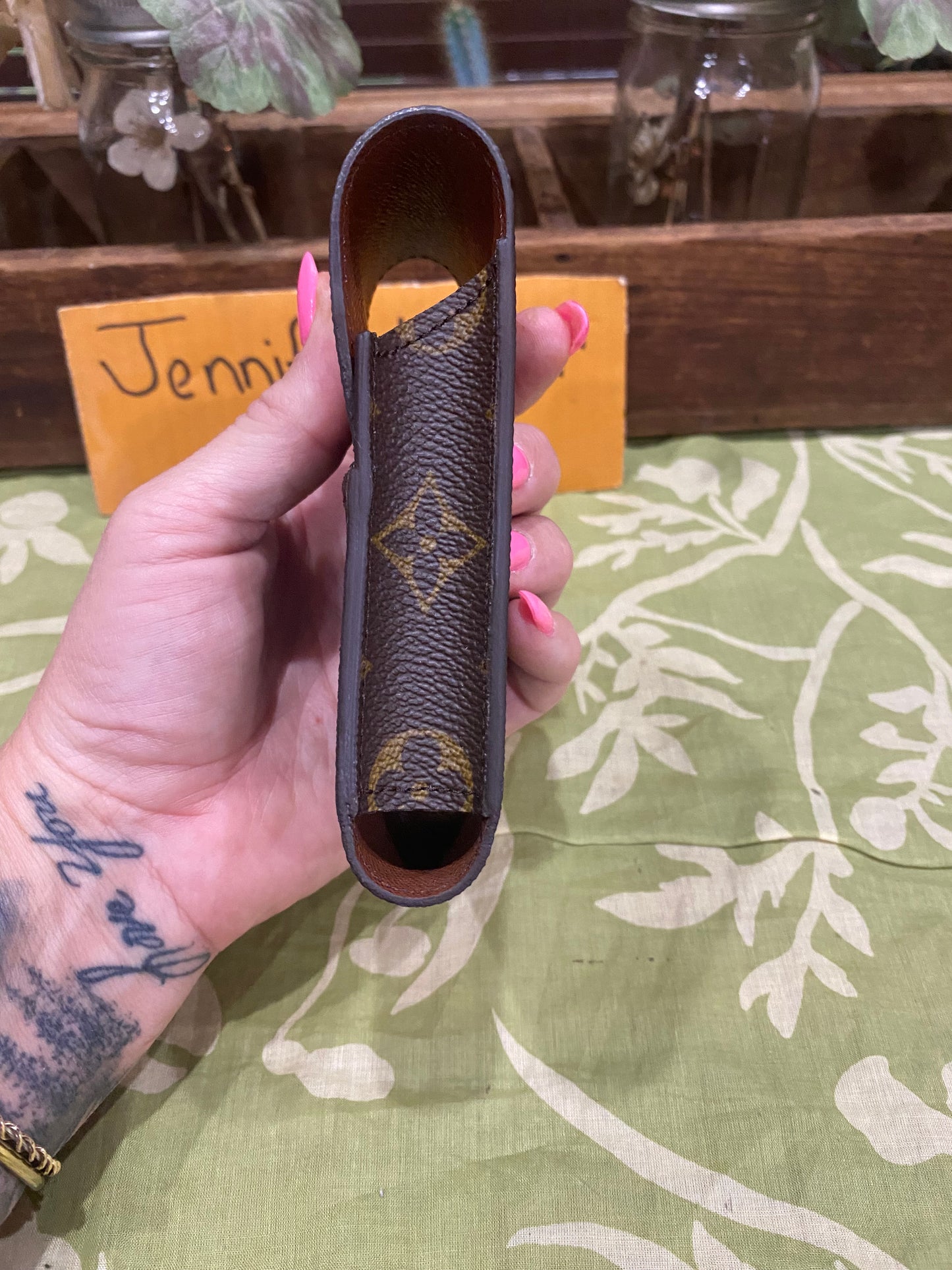 Cigarette Case(holds credit cards, lipstick, tampons, Kleenex..)