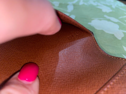 Vintage Passport Wallet Clutch