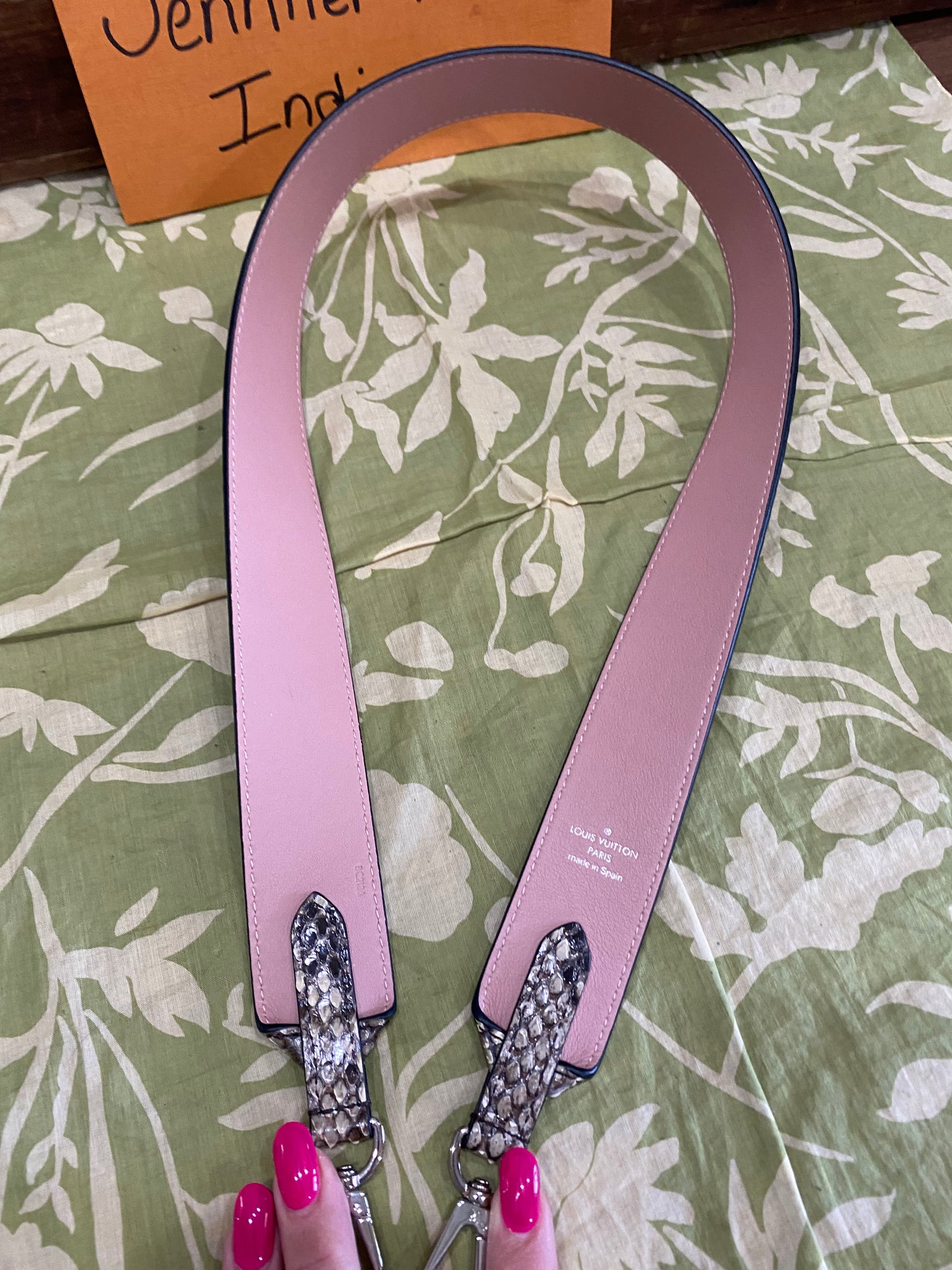 LE Python Bandouliere Shoulder Strap