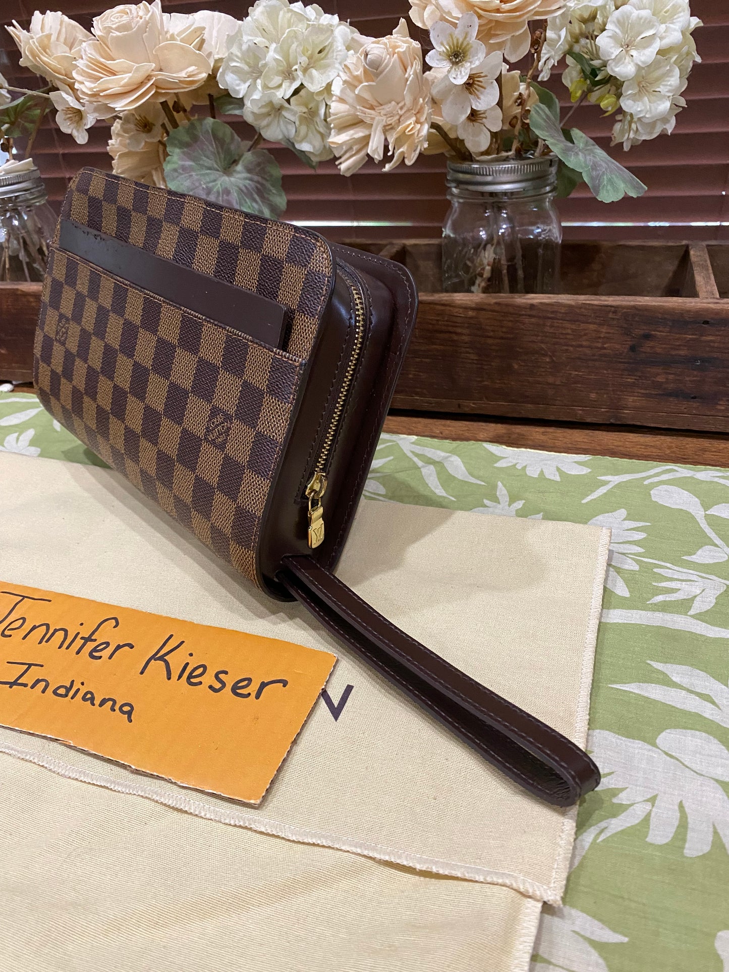 Saint Louis Clutch DE print