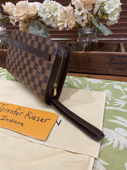 Saint Louis Clutch DE print