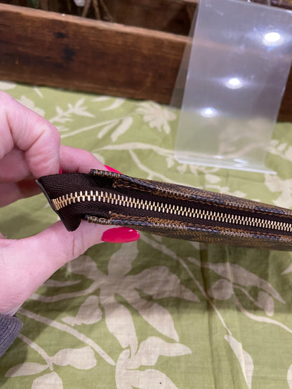 Bucket Pouch PM in DE print-comes with original wristlet strap