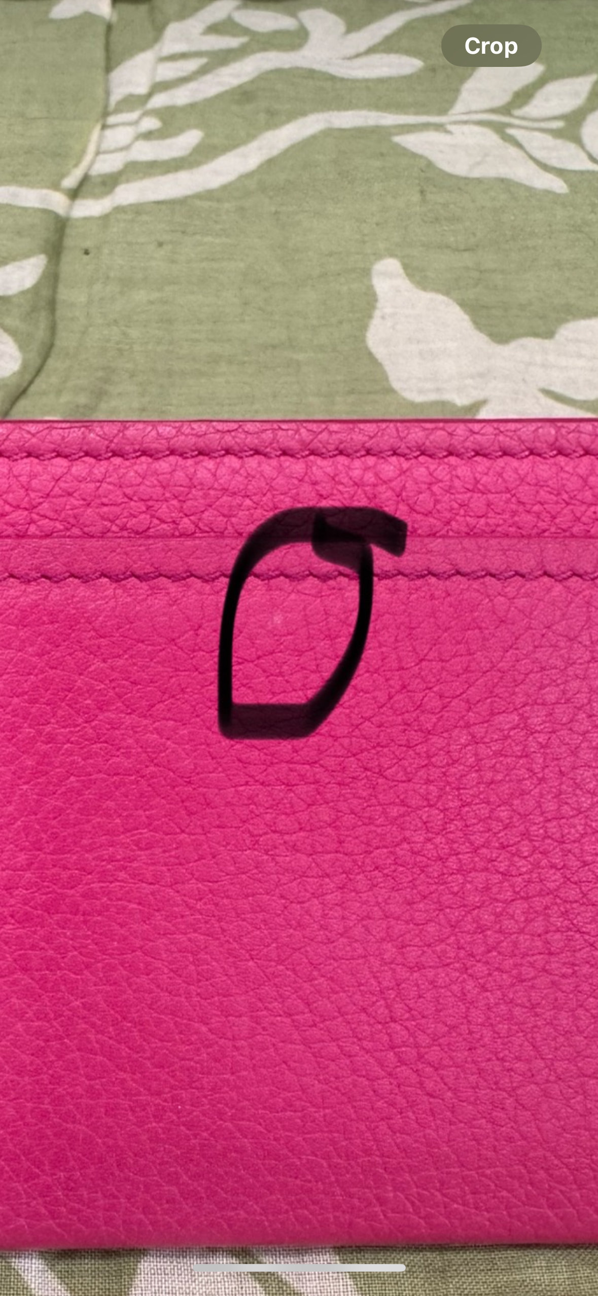 Lockme Credit Card Holder (Calfskin Pink Leather)