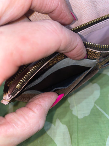 Caissa Wallet in Damier