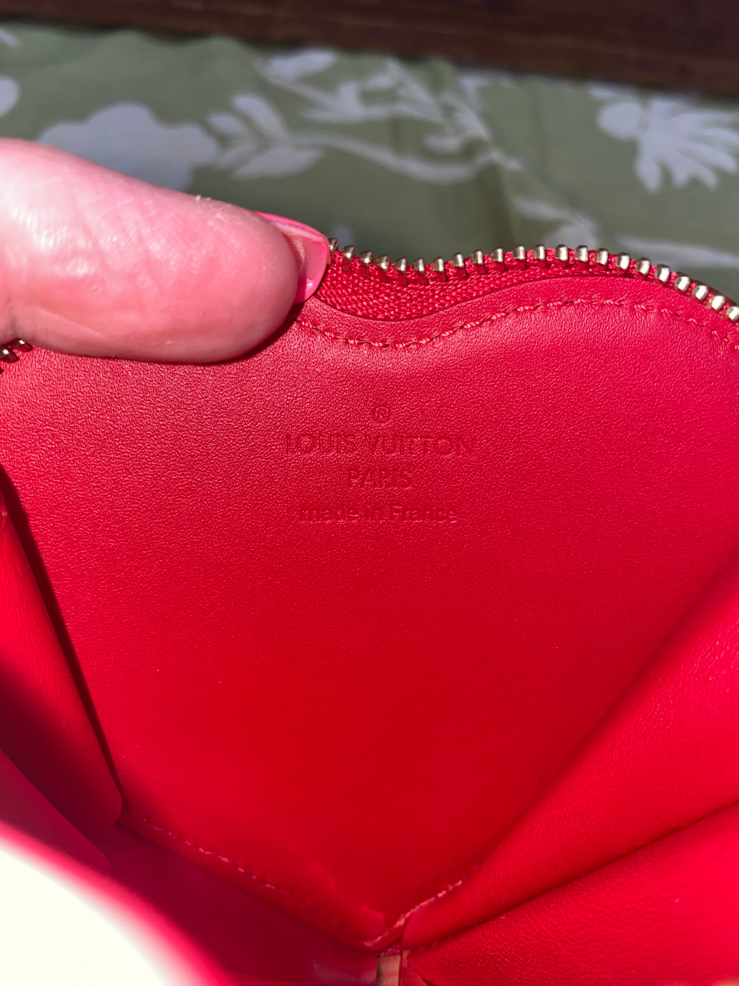 Vernis Sweet Porte Monnaie Coer Heart Coin Purse/Bag Charm