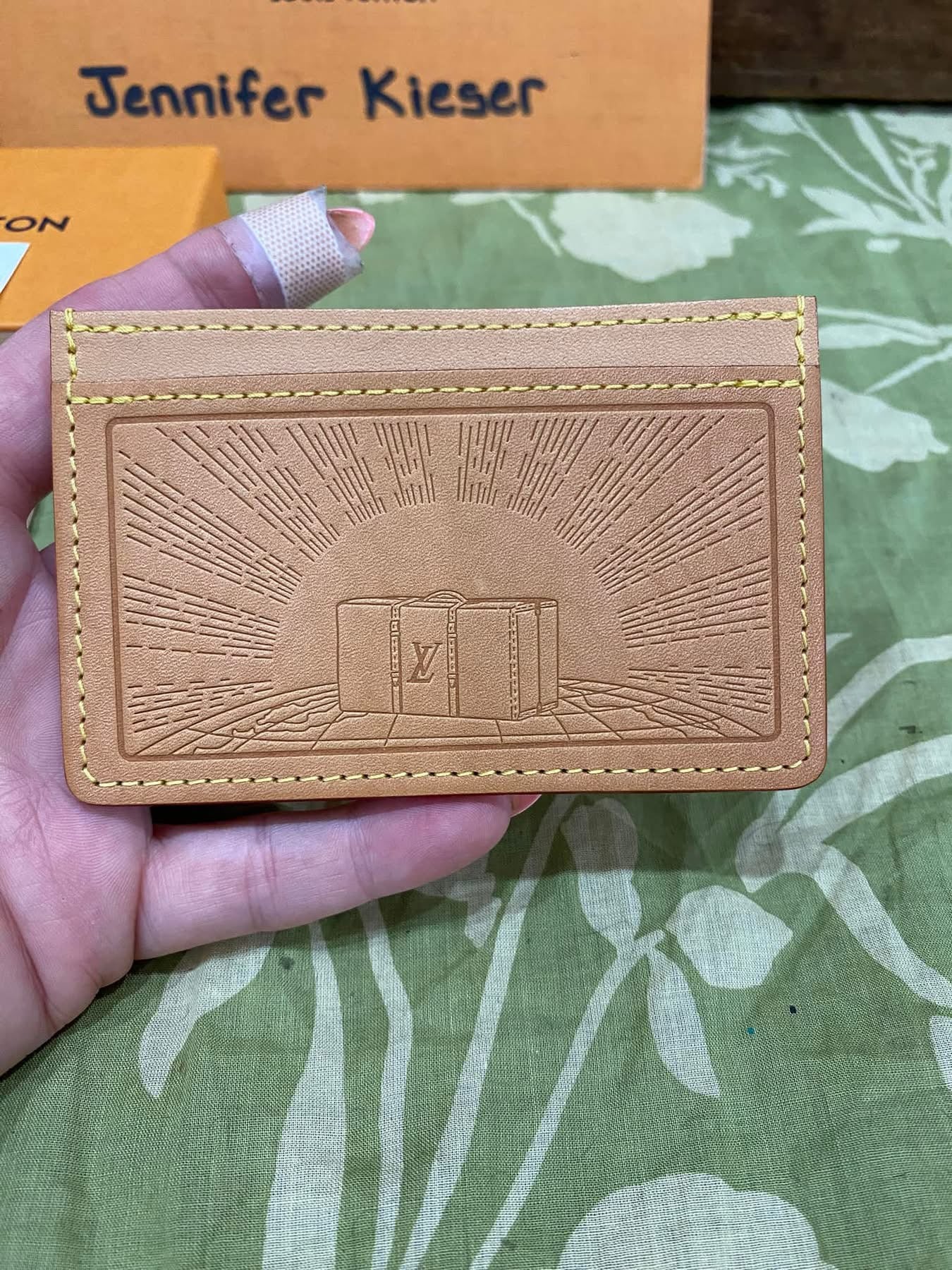 Vachetta Porte Cartes Voyage Credit Card Case