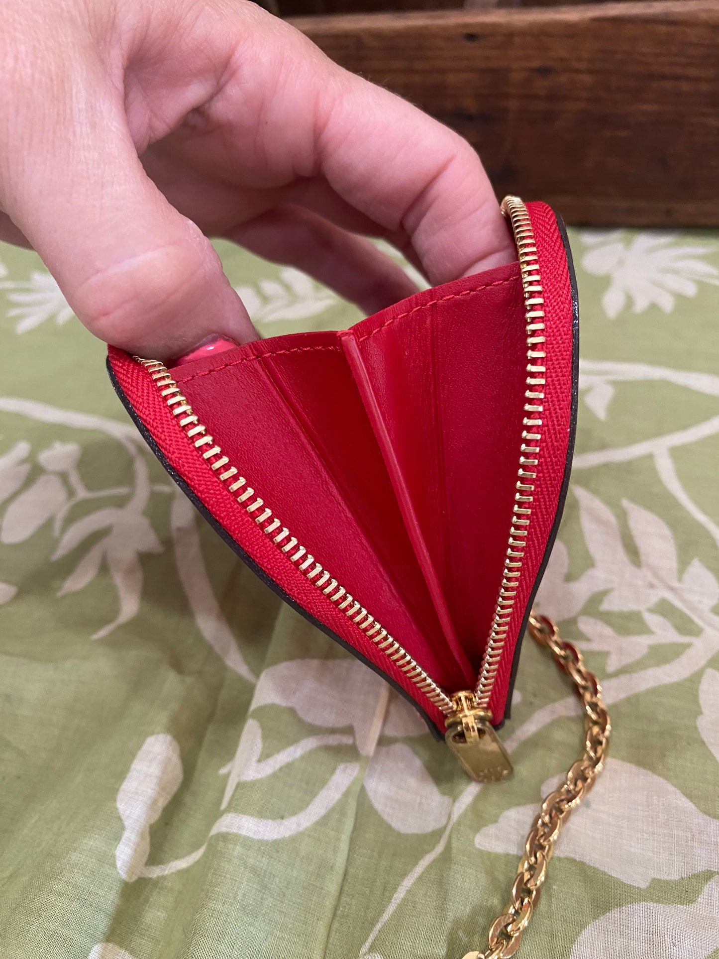 Vernis Sweet Porte Monnaie Coer Heart Coin Purse/Bag Charm