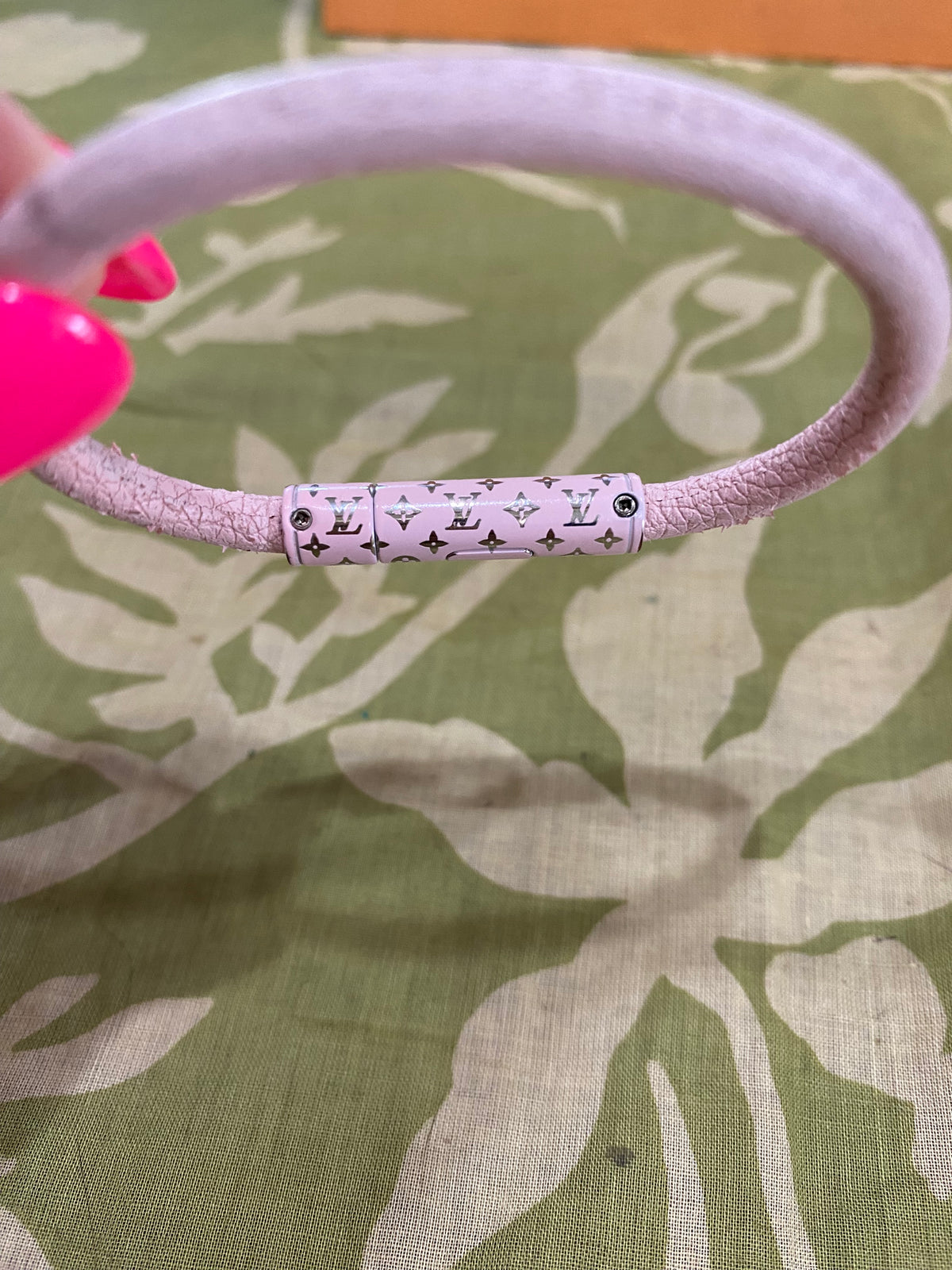 Pink Confidential Bracelet
