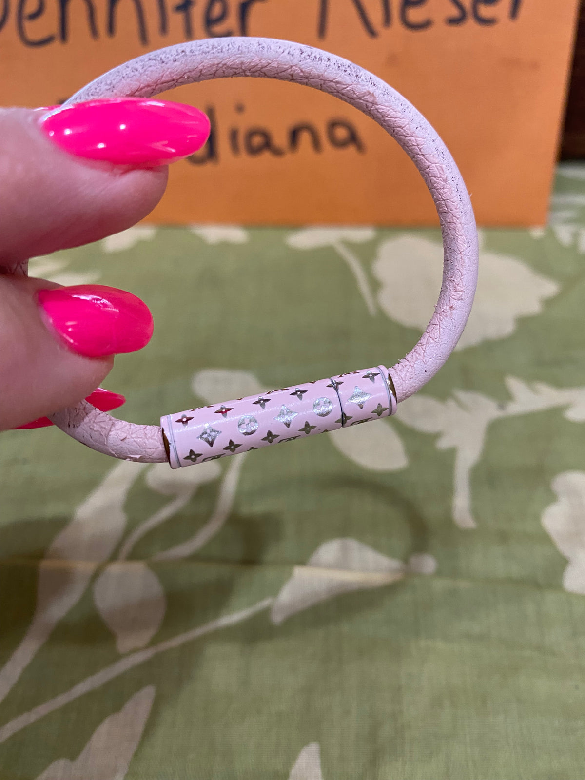 Pink Confidential Bracelet