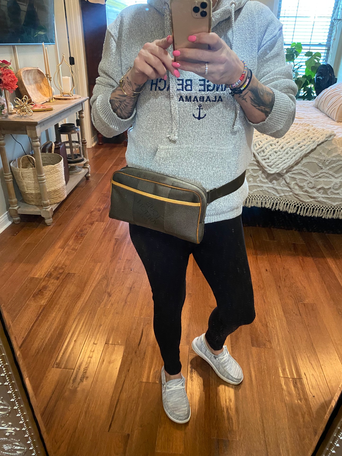 Damier Geant Acrobat Bum Bag/Belt Bag