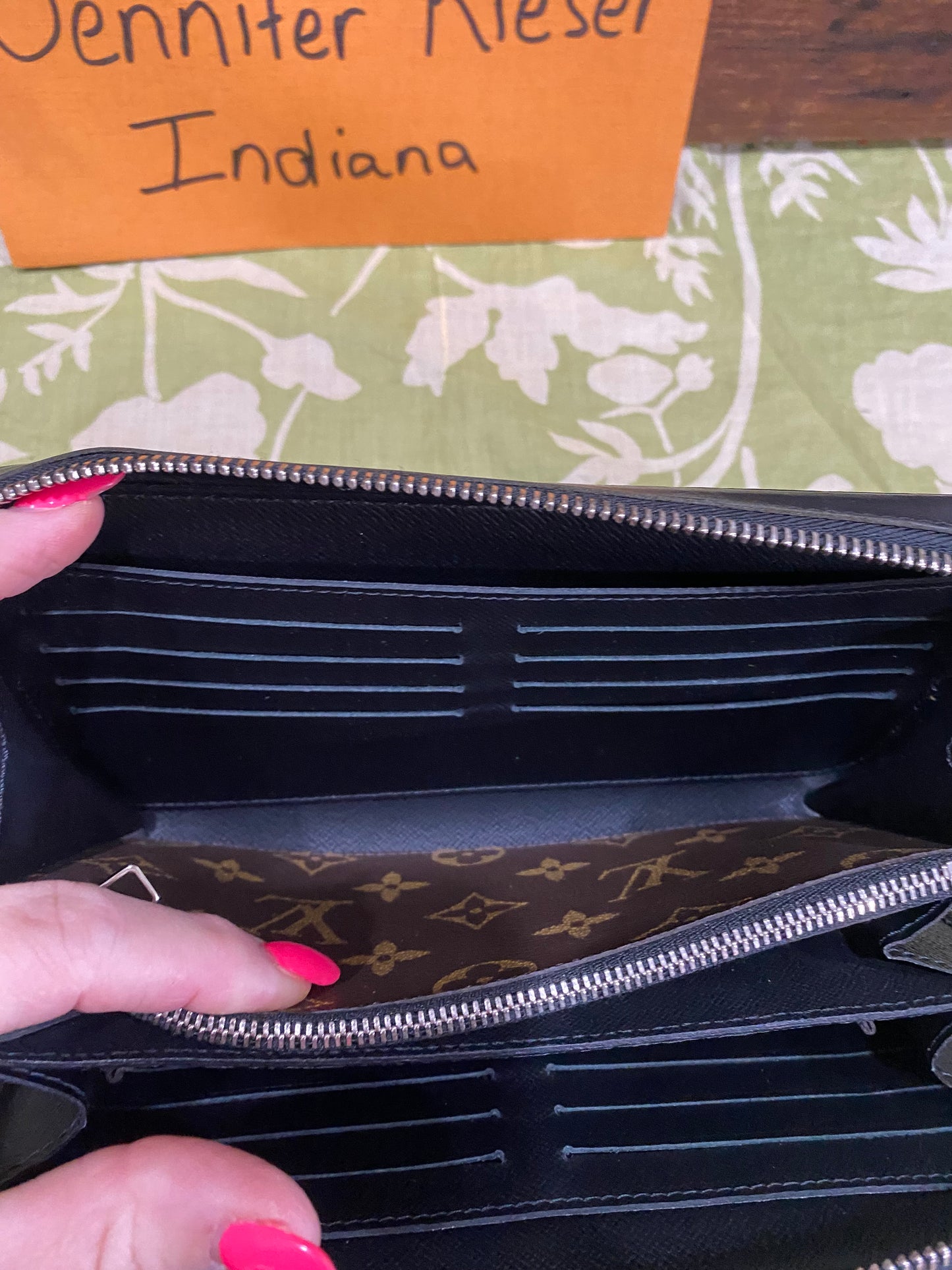 Zippy XL Macassar Long Wallet