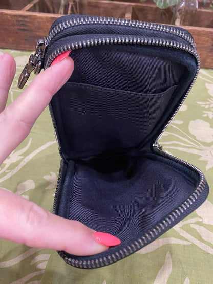 Reverse Monogram Eclipse Double Phone Pouch