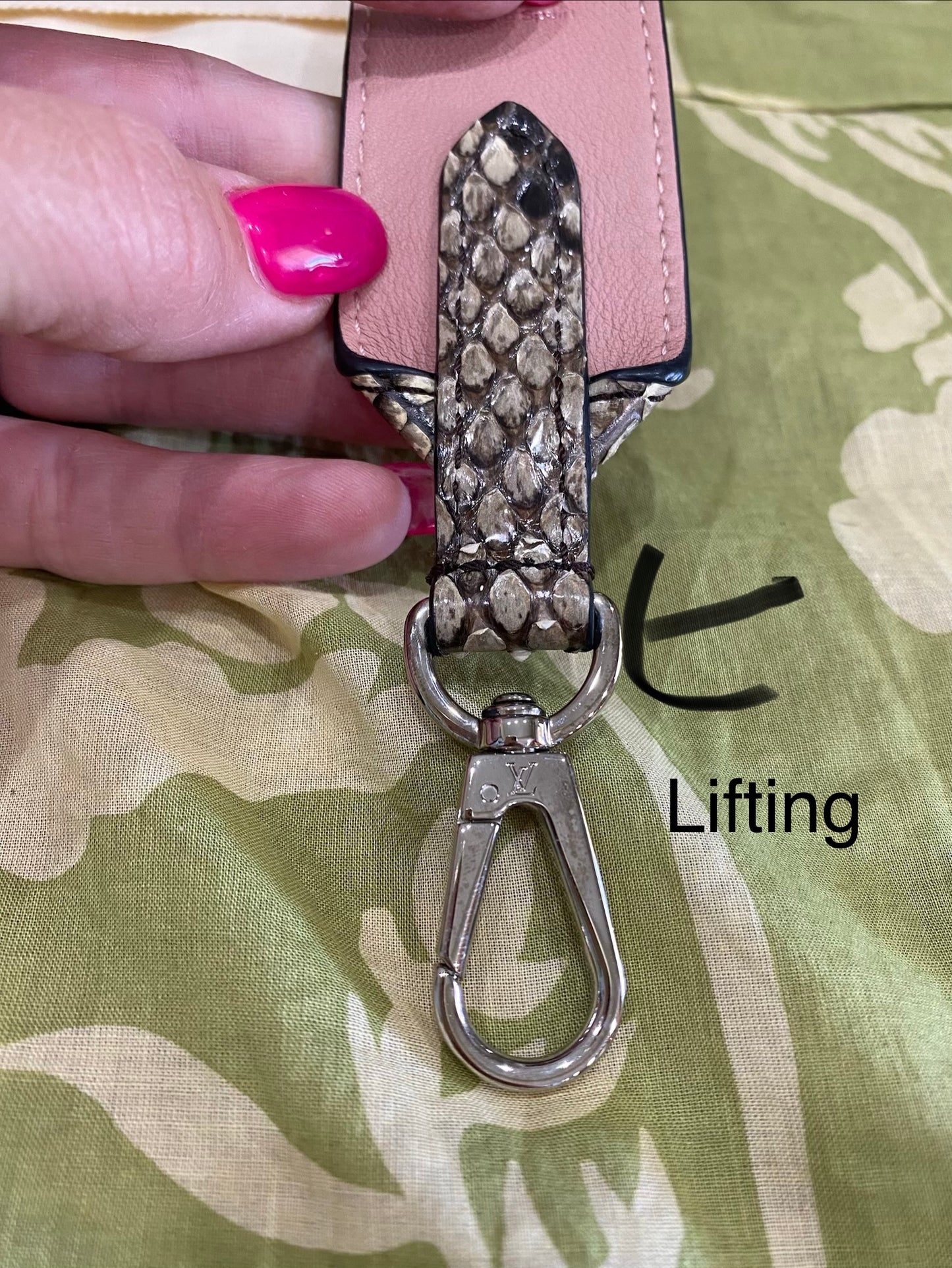 LE Python Bandouliere Shoulder Strap