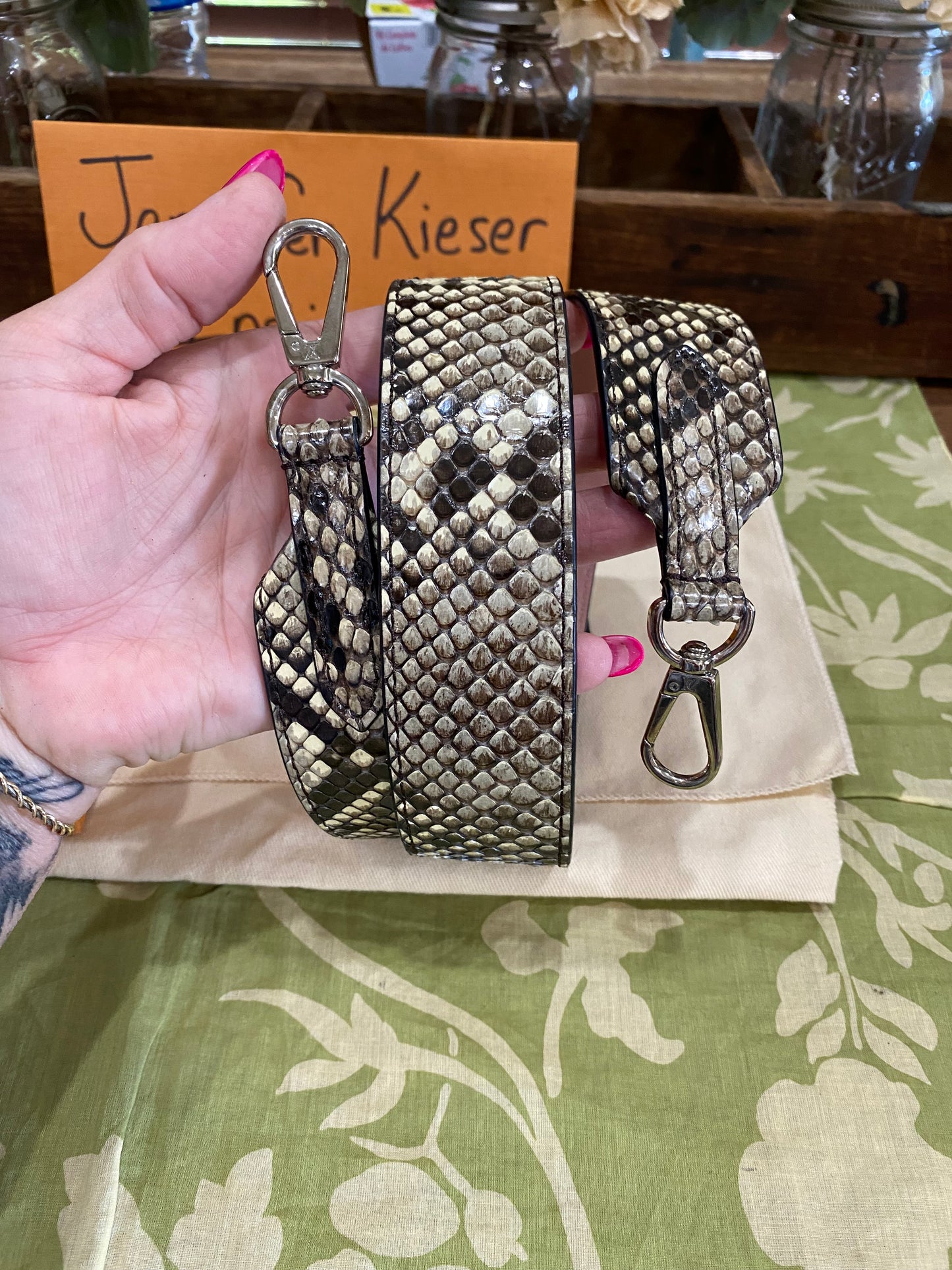 LE Python Bandouliere Shoulder Strap