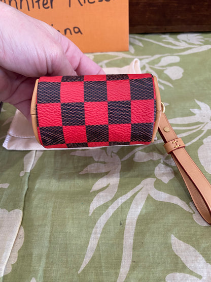 Damier Pop Mini Speedy Bag Charm