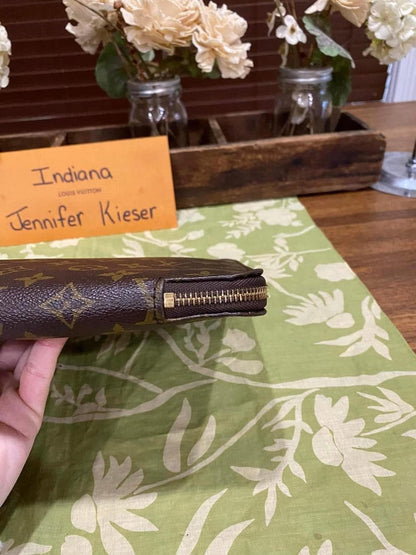 Vintage Porte Document Portfolio Clutch