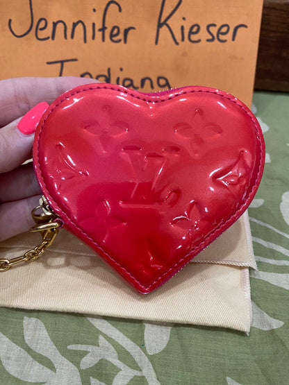 Vernis Porte Monnaie Heart Coin Purse/Bag Charm
