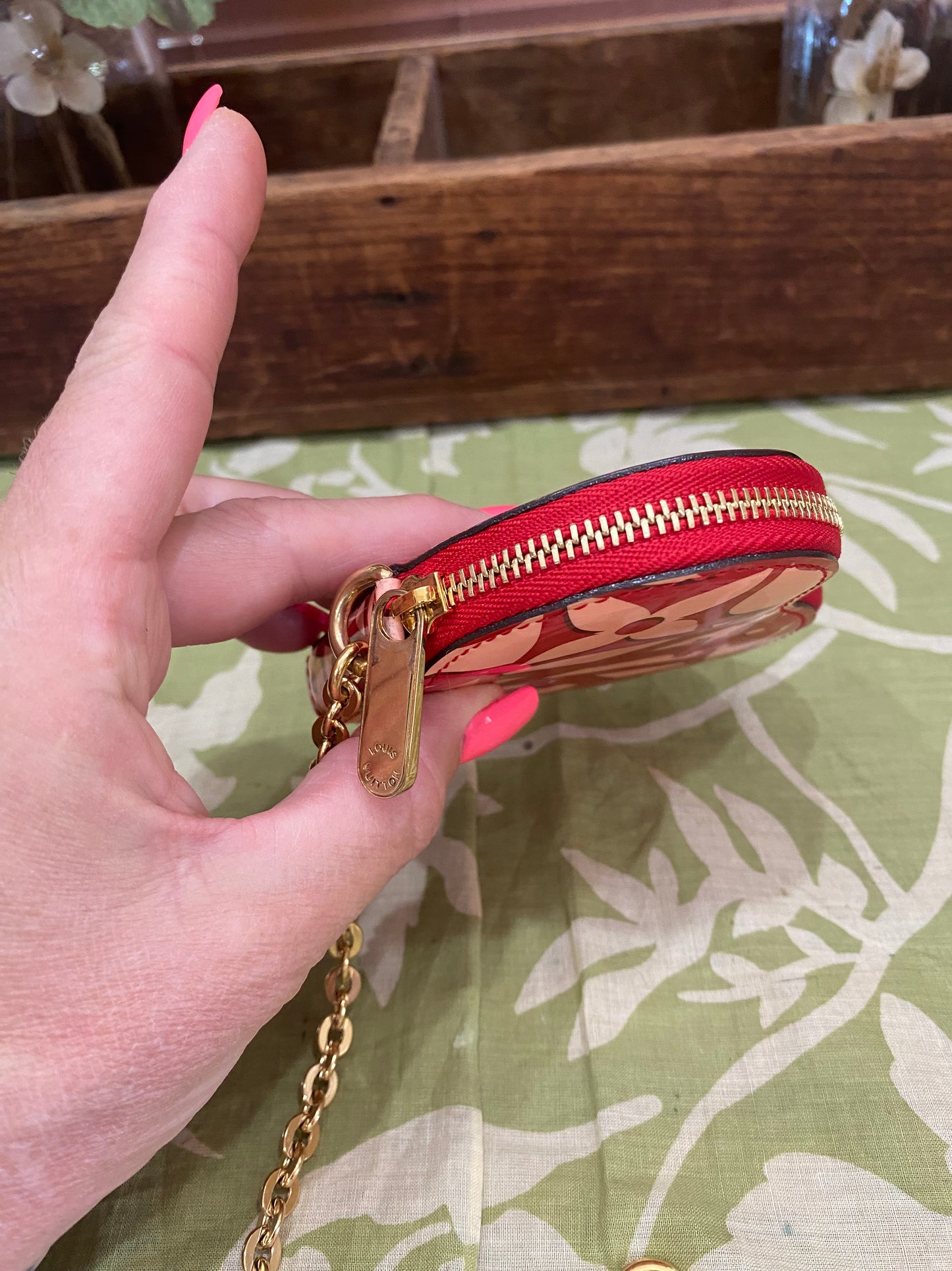 Vernis Sweet Porte Monnaie Coer Heart Coin Purse/Bag Charm