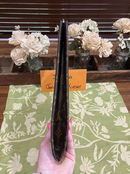 Vintage Porte Document Portfolio Clutch