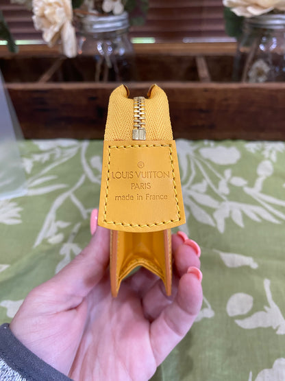 Toiletry 15 (Epi leather in Tassil Yellow)