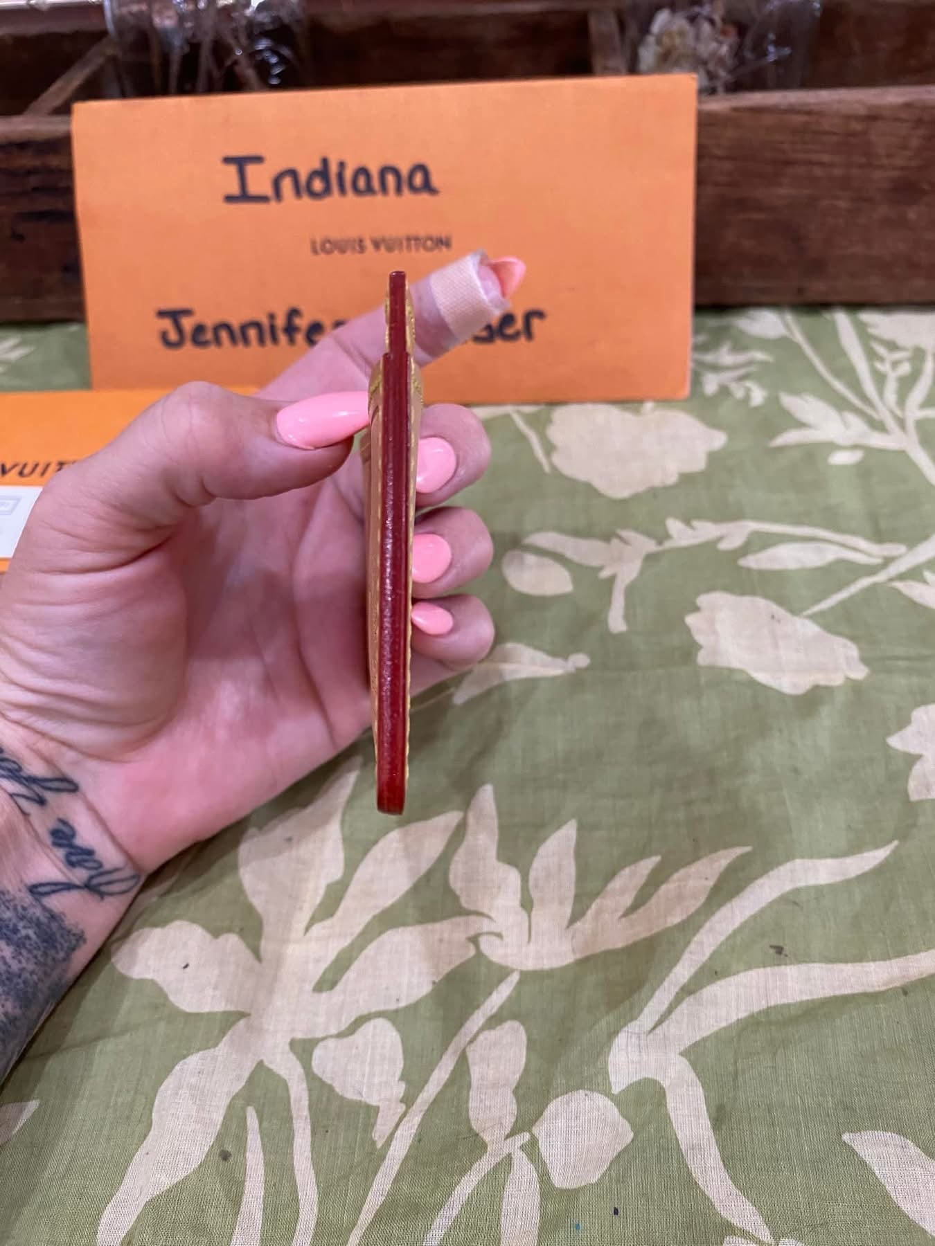 Vachetta Porte Cartes Voyage Credit Card Case