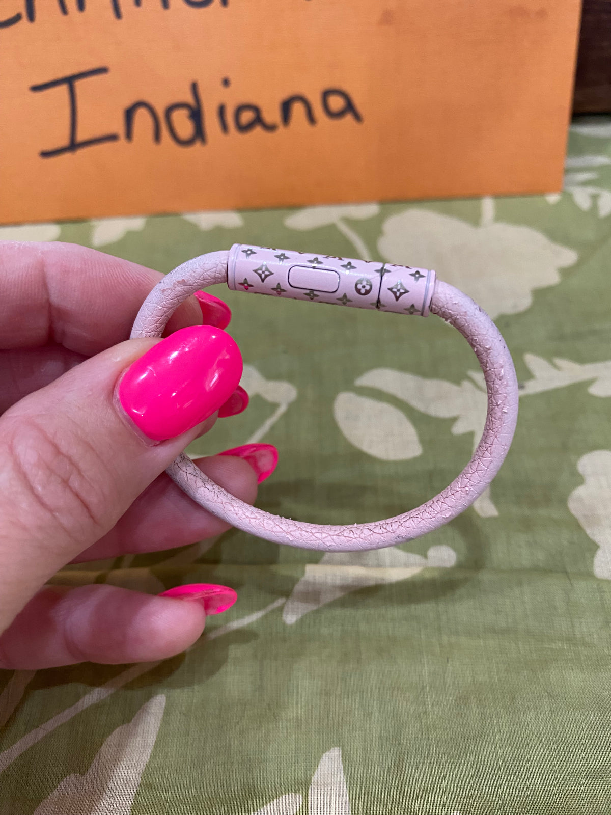 Pink Confidential Bracelet