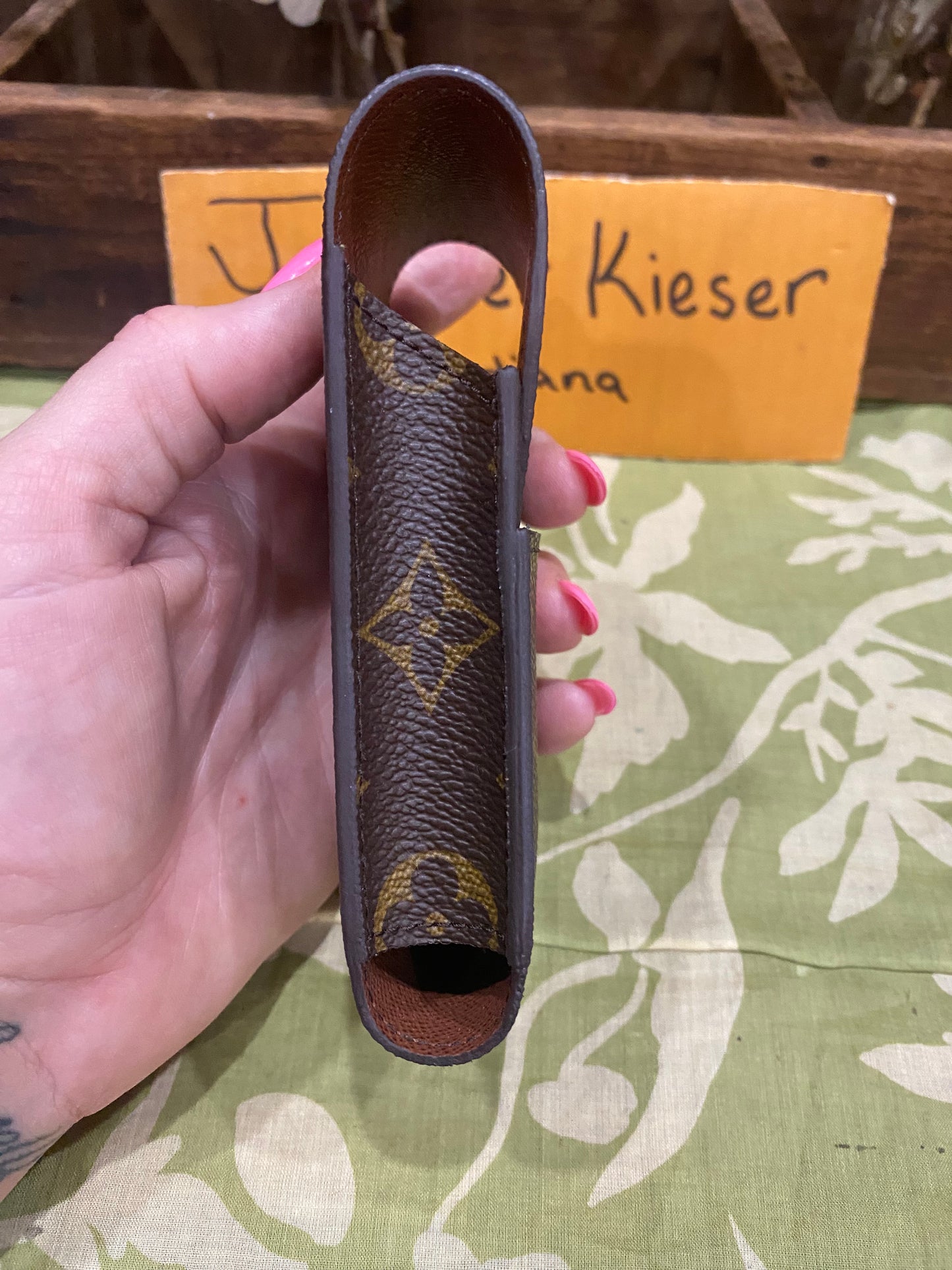 Cigarette Case(holds credit cards, lipstick, tampons, Kleenex..)