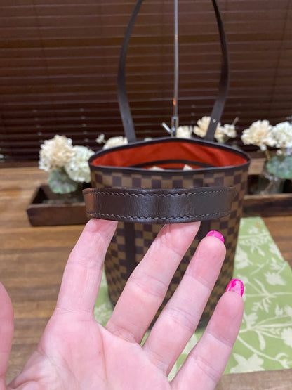 Bucket Bag GM Damier Ebene