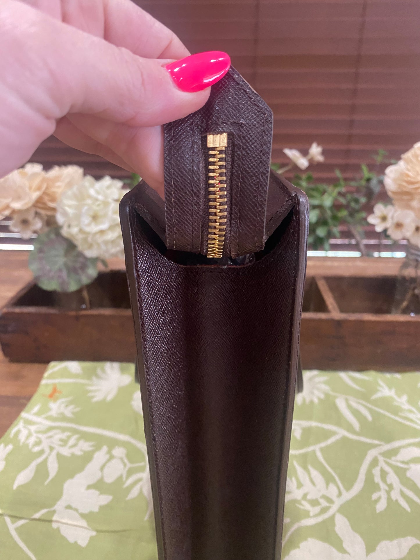 Venice PM Sac Plat in Damier Ebene