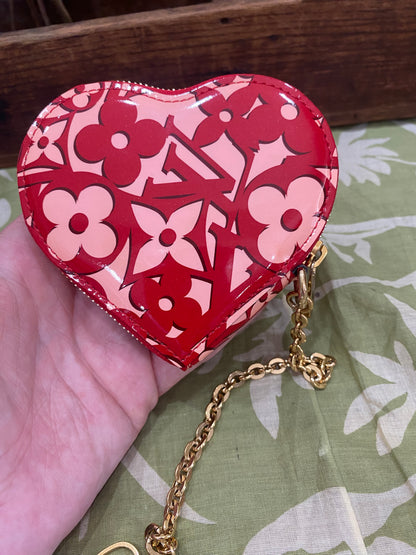 Vernis Sweet Porte Monnaie Coer Heart Coin Purse/Bag Charm