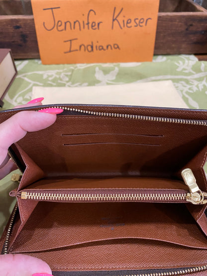 Porte Monnaie Zip Long Wallet