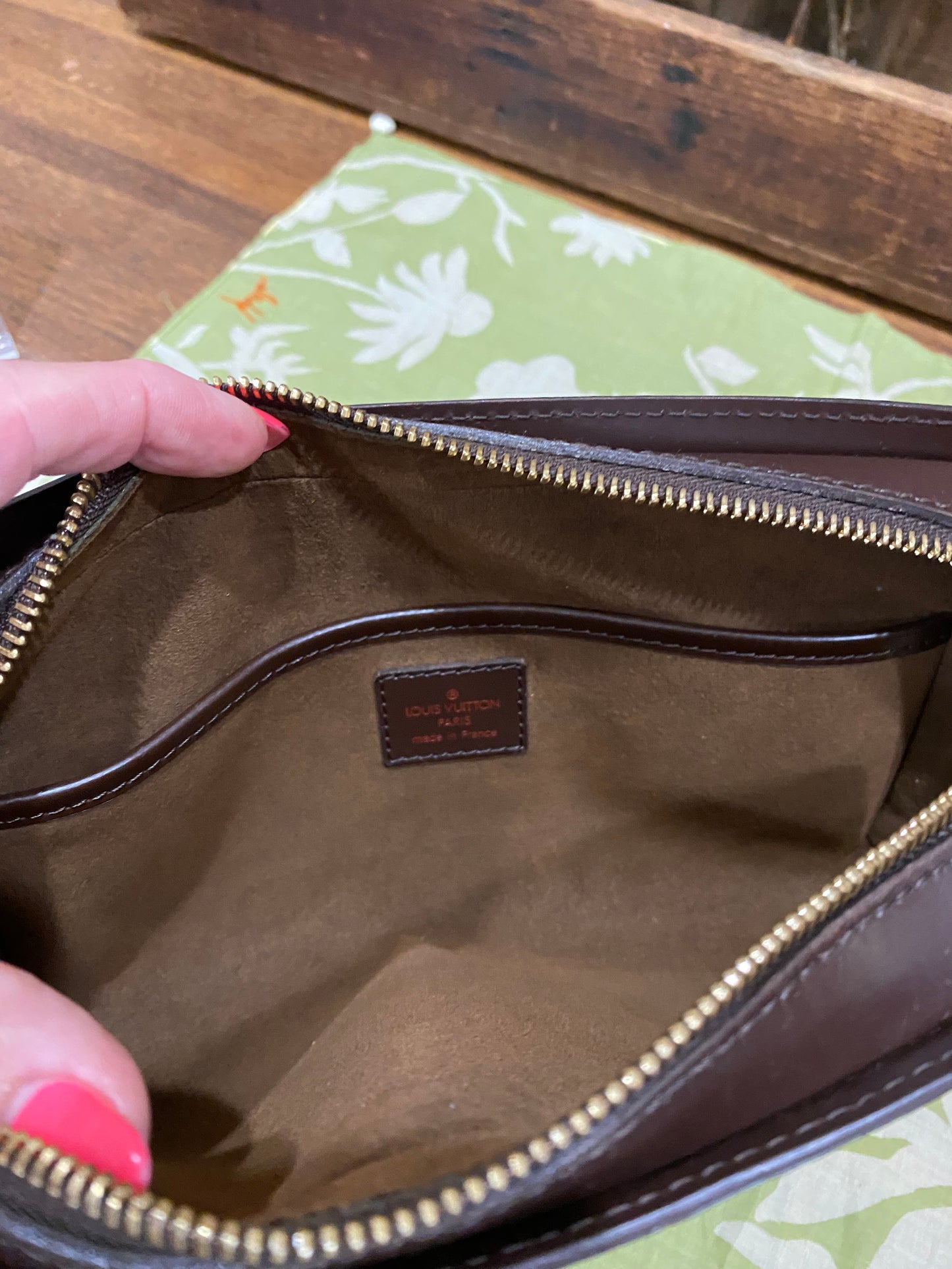 Saint Louis Clutch DE print