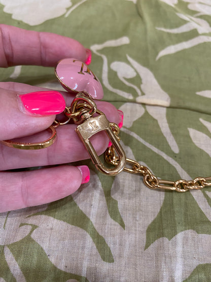 Pink Vernis Heart Coin Purse/Bag Charm