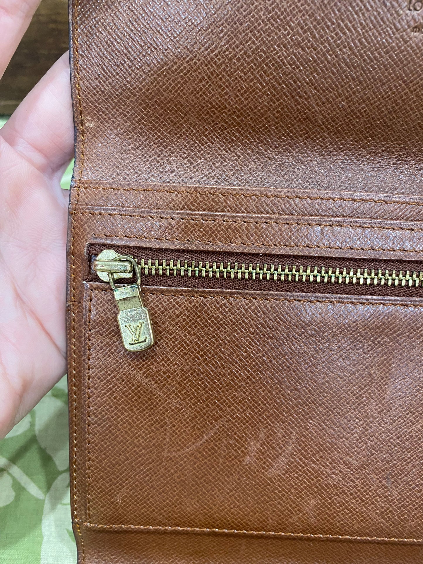 Vintage Passport Wallet Clutch