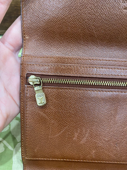 Vintage Passport Wallet Clutch