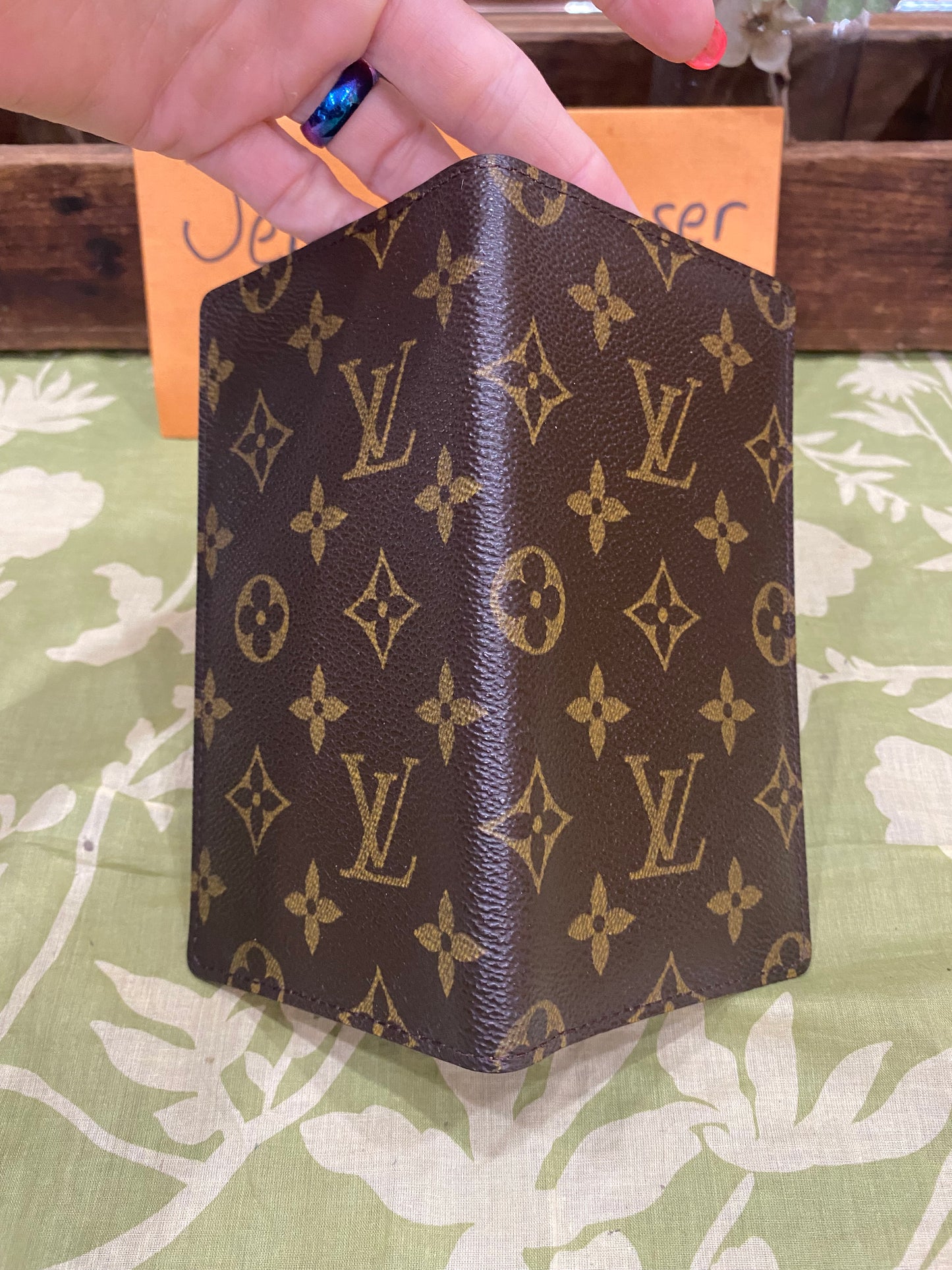 Checkbook Cover (with three credit card slots)