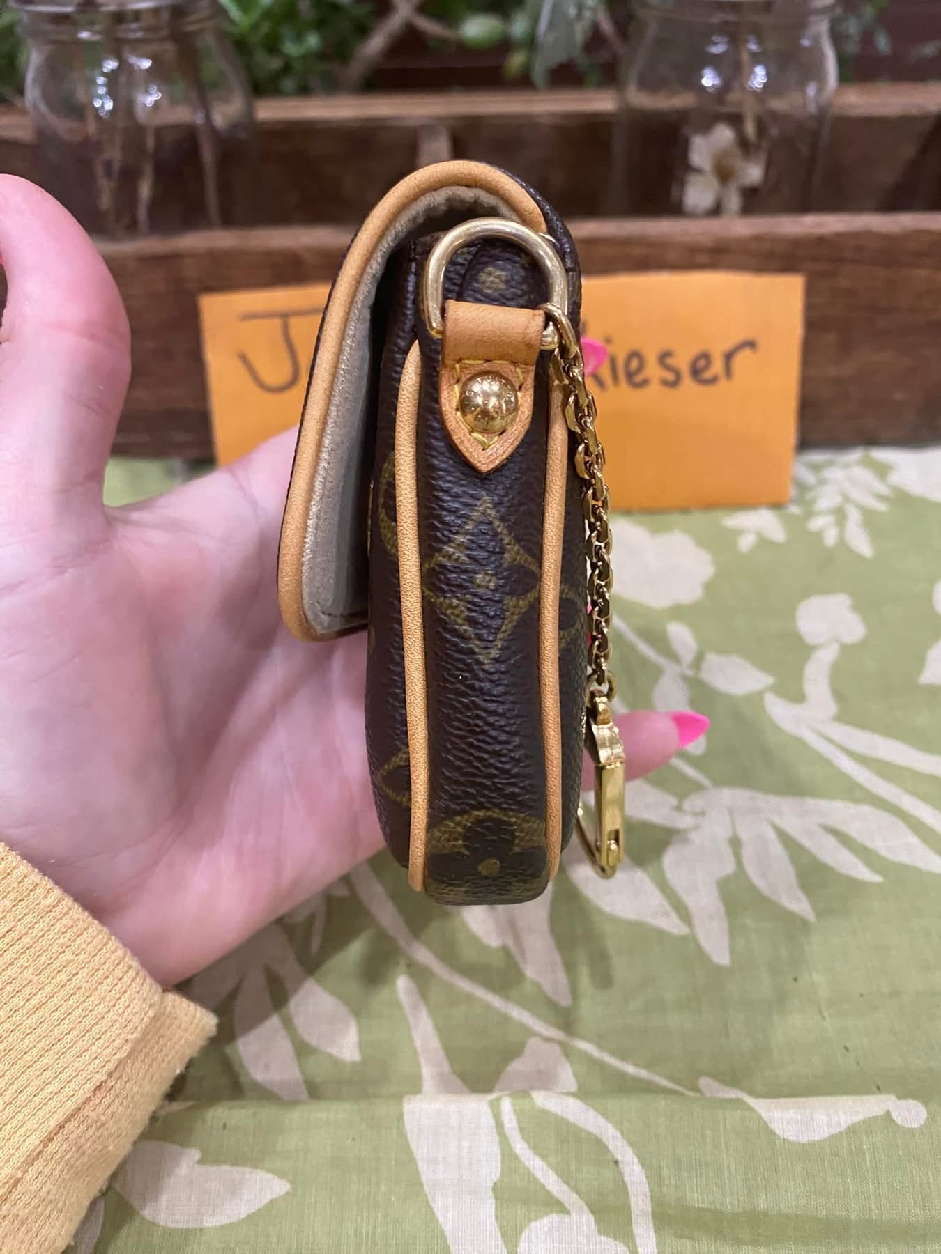 Pochette Tulum Key Ring/Coin Purse/Bag Charm