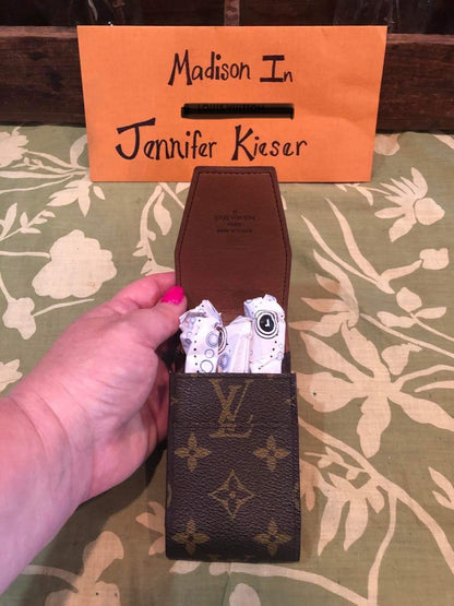 Cigarette Case(holds credit cards, lipstick, tampons, Kleenex..)