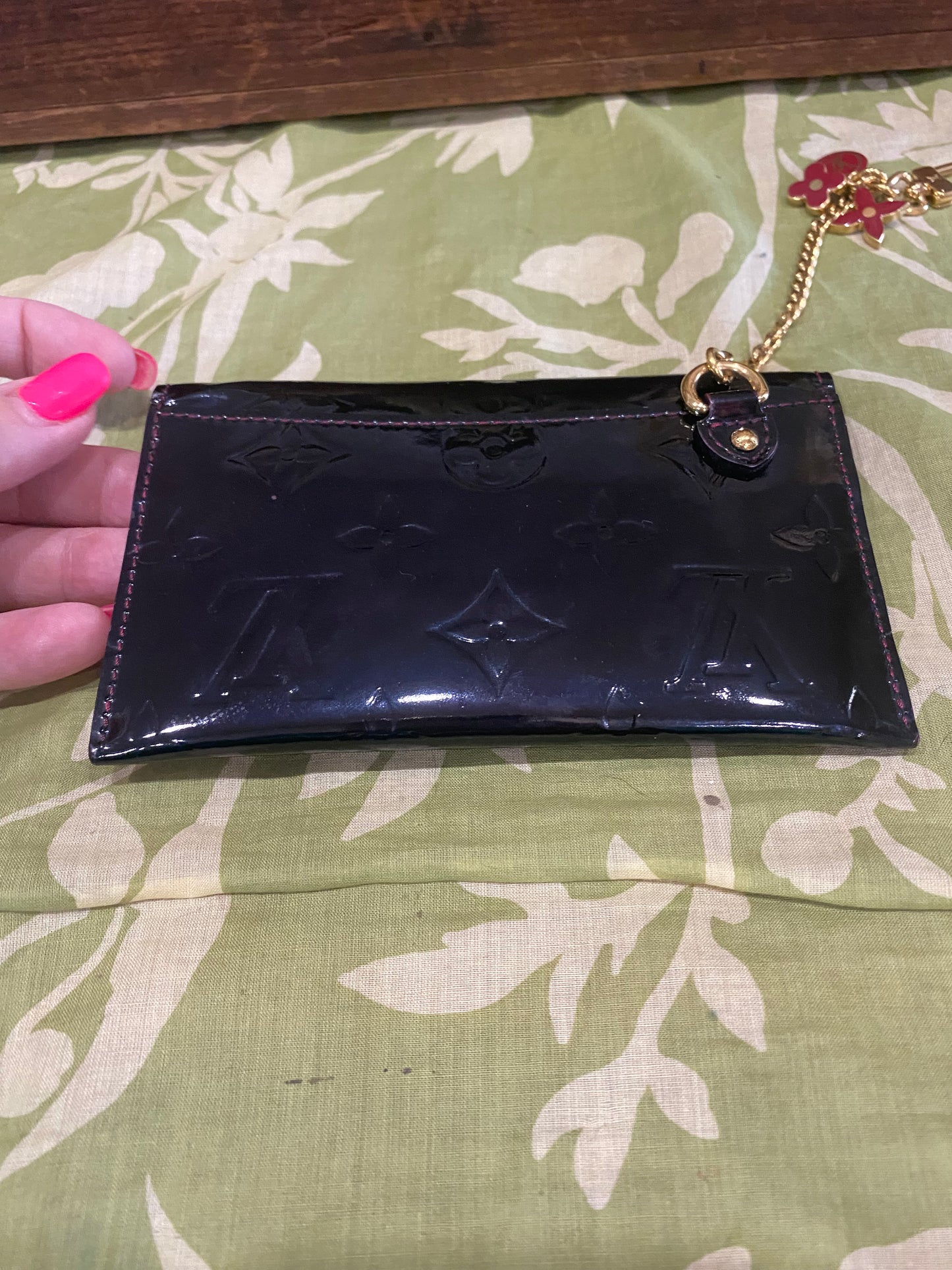 Vernis Envelope Plate Pouch (black)
