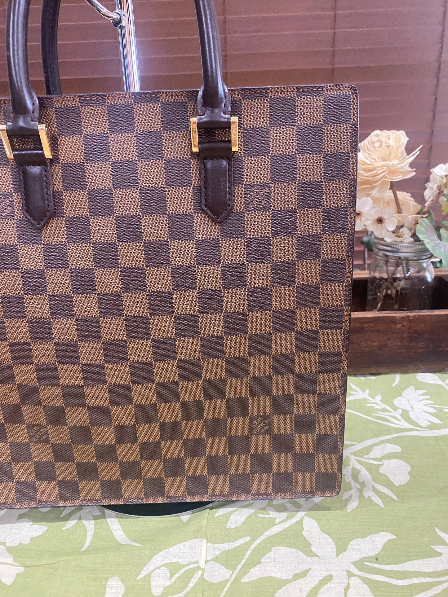 Venice PM Sac Plat in Damier Ebene