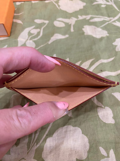 Vachetta Porte Cartes Voyage Credit Card Case