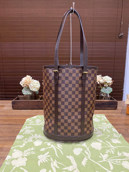 Bucket Bag GM Damier Ebene