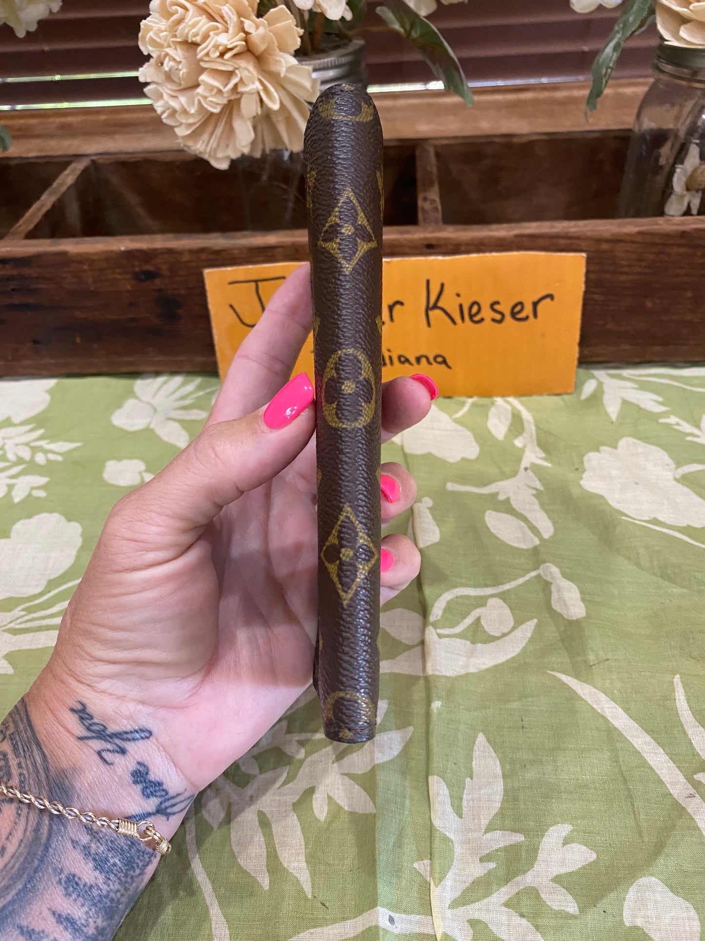 Vintage Simple Glasses Case