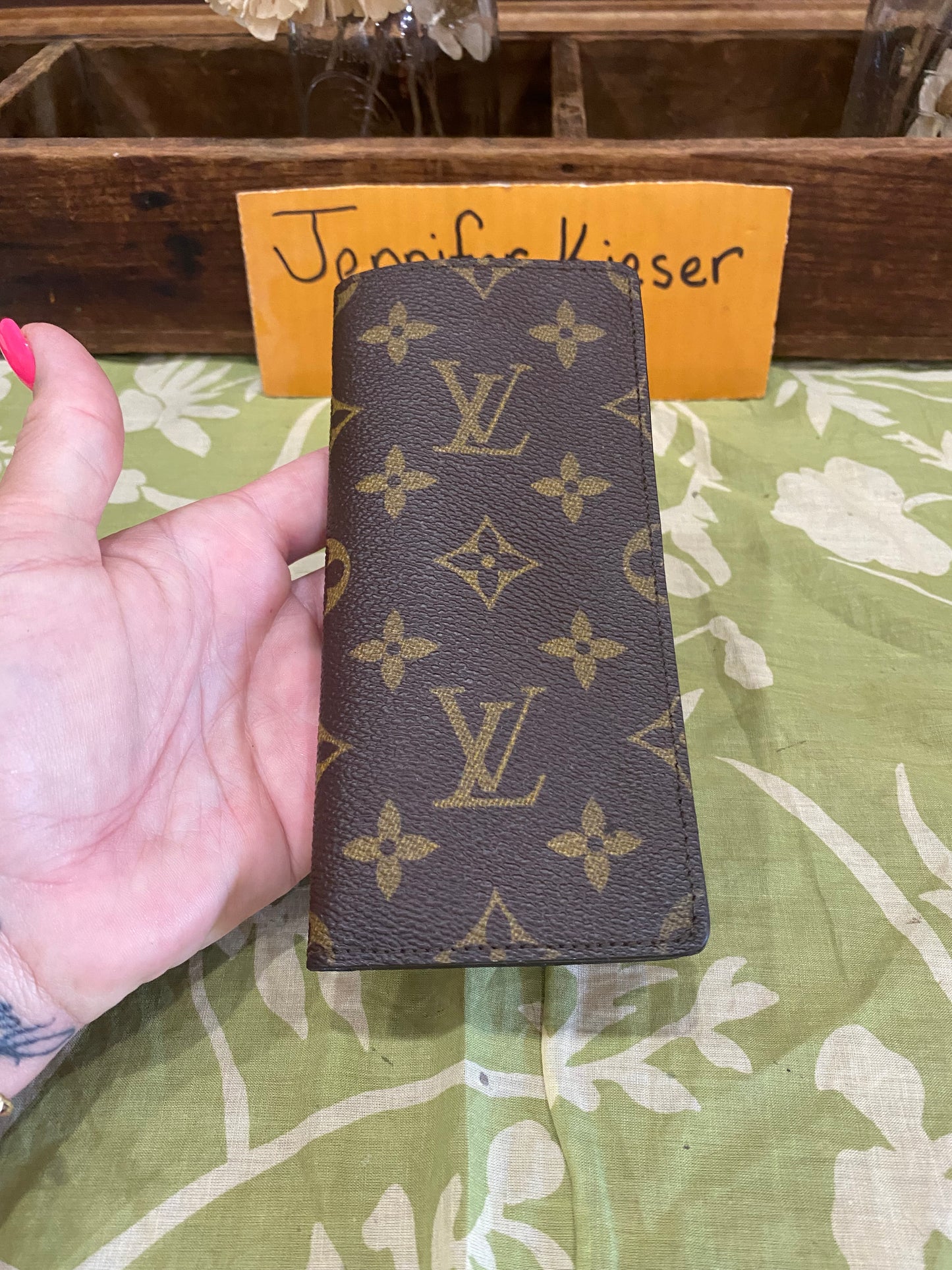 Vintage Simple Glasses Case