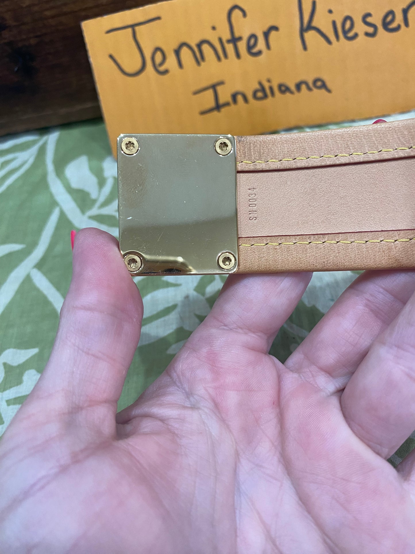 S Lock Cuff Bracelet in Black Multicolor