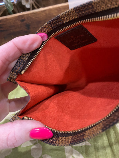 Bucket Pouch PM in DE print-comes with original wristlet strap