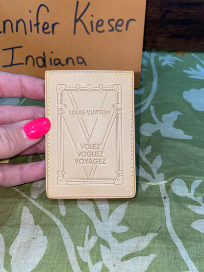 Vachetta Credit Card Case
