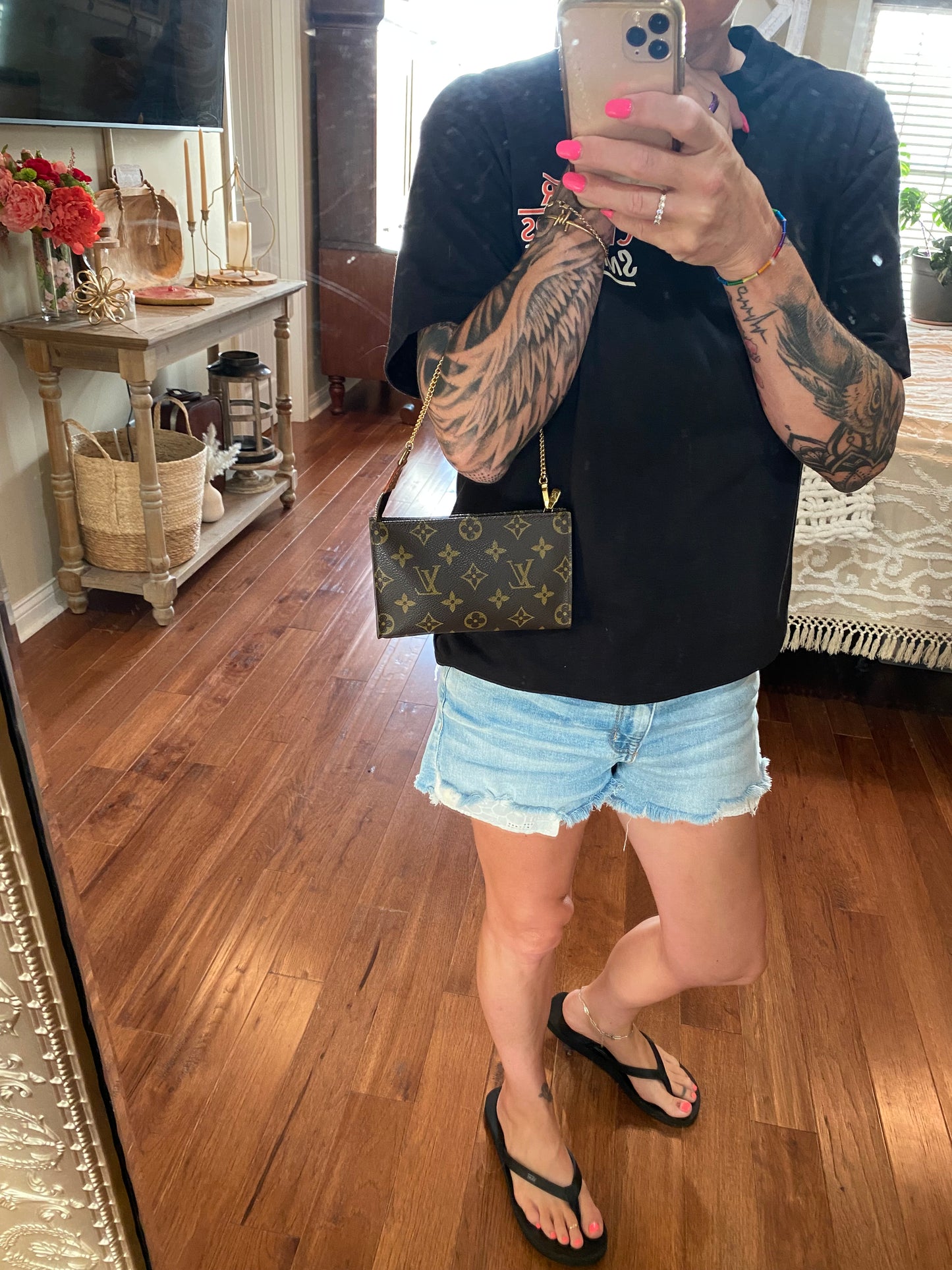 Bucket Pouch PM- comes with original wristlet strap