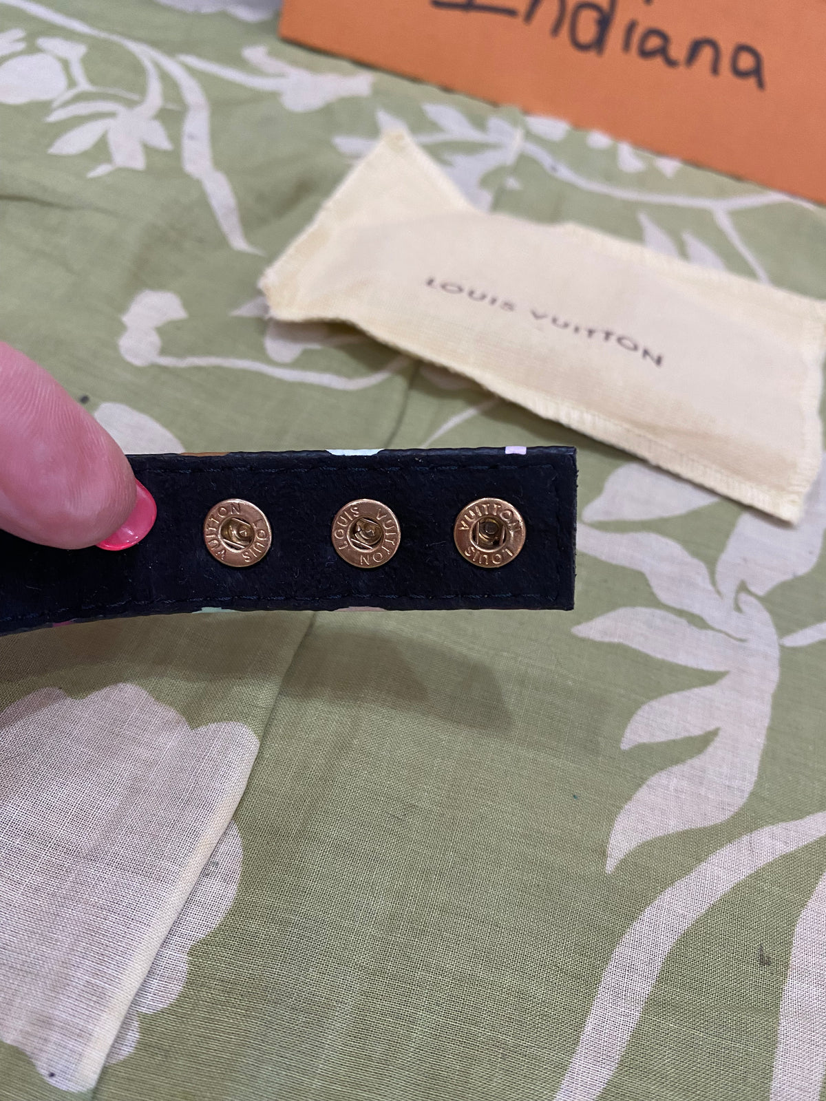 Multicolored Monogram Roppongi/VIP Snap Bracelet